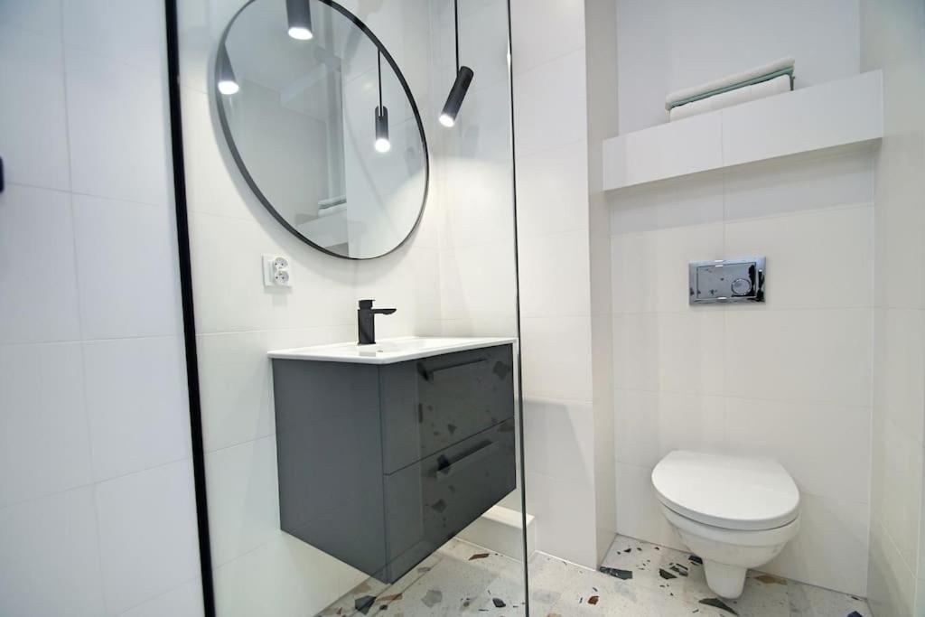 Apartament Korfantego Citycentre Z Widokiem Na Spodek Katowice Eksteriør bilde